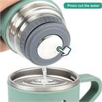 Stainless Steel Vacuum Flask Set With 3 Steel Cups (500ml)